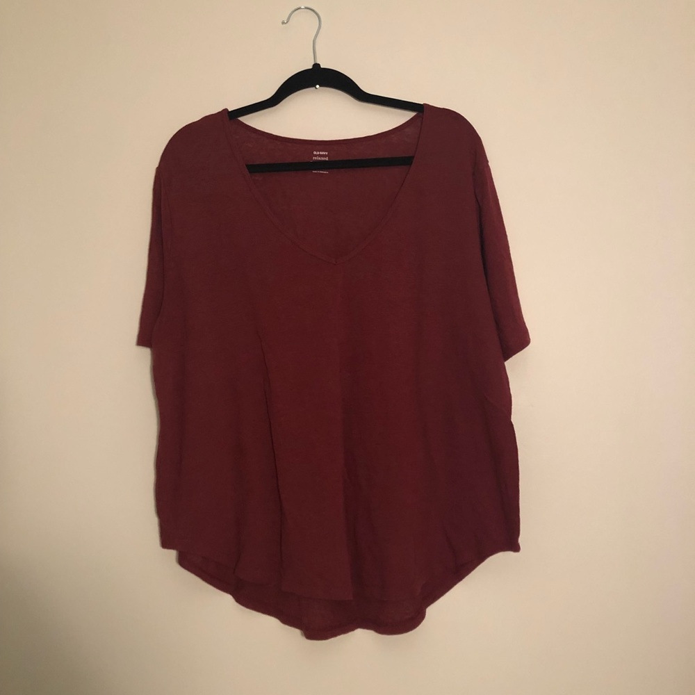 Old Navy Relaxed V neck T.-Shirt. Size XXL ⚫️